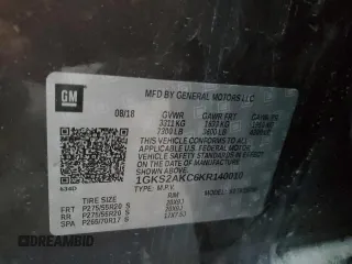 2019 GMC Yukon SLE with VIN 1GKS2AKC6KR140010, listed as a Copart auction lot 81692174 with 155,763 mi miles and Salvage Title. Bid and sale history available at carsss.com. Image 15.