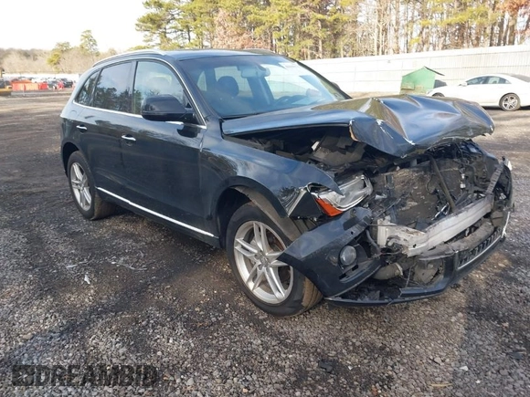 2016 Audi Q5 Premium Plus with VIN WA1L2AFP0GA026971, listed as a IAAI auction lot 41630172 with 98,077 mi miles. Bid and sale history available at carsss.com. Image 1.