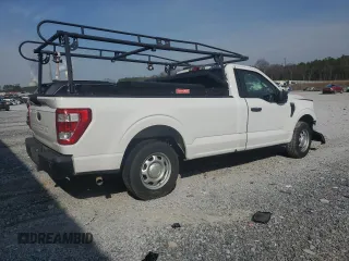 2022 Ford F-150 XL with VIN 1FTMF1CB2NKE78001, listed as a Copart auction lot 49133775 with 52,998 mi miles and Clean Title. Bid and sale history available at carsss.com. Image 3.