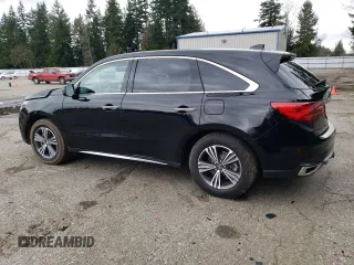 2018 Acura MDX with VIN 5J8YD4H33JL022962, listed as a Copart auction lot 46342325 with 90,566 mi miles and Salvage Title. Bid and sale history available at carsss.com. Image 2.