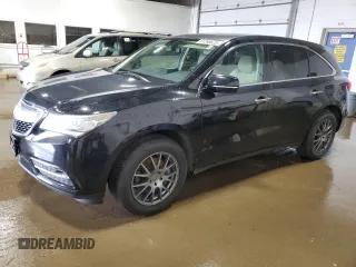 2015 Acura MDX Technology with VIN 5FRYD4H47FB020986, listed as a Copart auction lot 61269625 with 179,052 mi miles and Clean title. Bid and sale history available at DreamBid. Image 1.