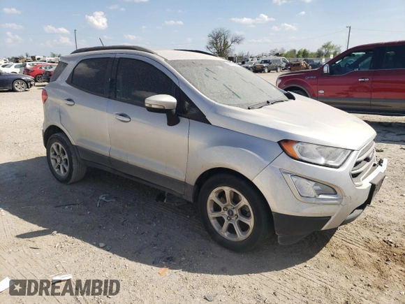 2020 Ford EcoSport SE with VIN MAJ3S2GE3LC331149, listed as a Copart auction lot 50570385 with Not Provided miles and Salvage Title. Bid and sale history available at carsss.com. Image 4.