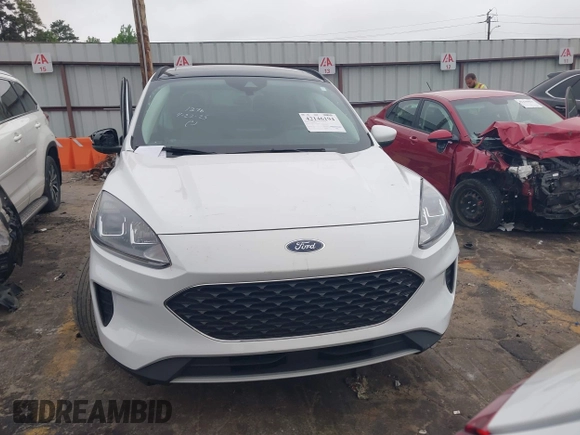 2021 Ford Escape SE with VIN 1FMCU0G60MUB10259, listed as a IAAI auction lot 42146194 with 54,753 mi miles and . Bid and sale history available at DreamBid. Image 12.
