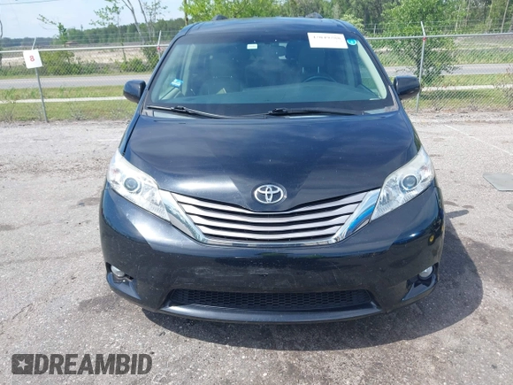 2015 Toyota Sienna XLE with VIN 5TDYK3DC9FS566344, listed as a IAAI auction lot 42049288 with 154,337 mi miles. Bid and sale history available at carsss.com. Image 12.