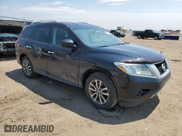 2013 Nissan Pathfinder Platinum with VIN 5N1AR2MM5DC674941, listed as a Copart auction lot 65465155 with 163,687 mi miles and Clean title. Bid and sale history available at DreamBid. Image 4.