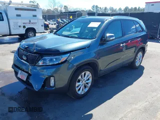 2015 Kia Sorento EX with VIN 5XYKU4A70FG559566, listed as a IAAI auction lot 41727052 with 92,258 mi miles. Bid and sale history available at carsss.com. Image 17.