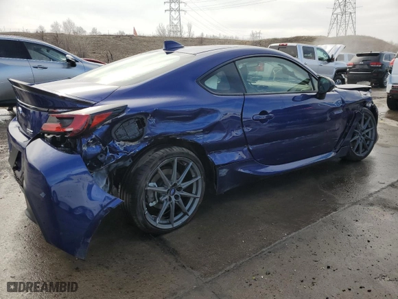 2024 Subaru BRZ Limited with VIN JF1ZDBE16R9704131, listed as a Copart auction lot 48052295 with 3,308 mi miles and Salvage Title. Bid and sale history available at carsss.com. Image 3.