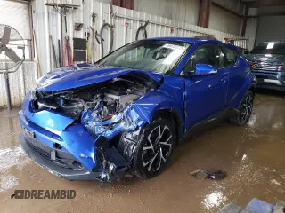 2018 Toyota C-HR XLE with VIN NMTKHMBX3JR018234, listed as a Copart auction lot 49472275 with 76,112 mi miles and Salvage Title. Bid and sale history available at DreamBid. Image 1.