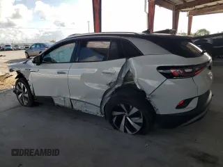 2021 Volkswagen ID.4 Pro S z VIN WVGKMPE23MP057771, wystawiony jako Copart lot #55903545 z przebiegiem 63 522 mil mil oraz Nie do naprawy • Non repairable. Historia ofert i sprzedaży dostępna na DreamBid. Obrazek 2.
