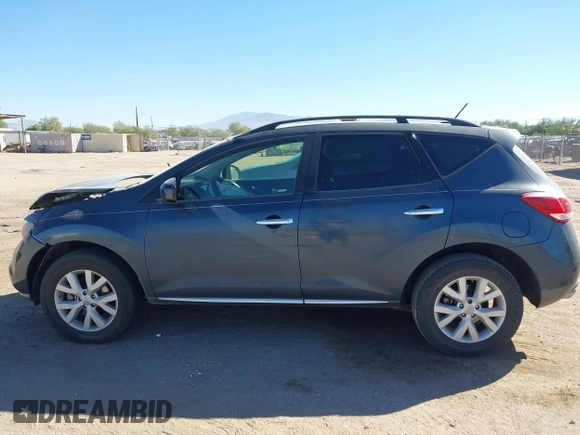 2013 Nissan Murano SL with VIN JN8AZ1MU7DW214116, listed as a IAAI auction lot 40672689 with Not provided miles and . Bid and sale history available at DreamBid. Image 14.