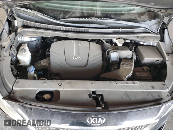 2015 Kia Sedona SX-L with VIN KNDME5C1XF6033887, listed as a Copart auction lot 84474184 with 83,437 mi miles and Salvage Title. Bid and sale history available at DreamBid. Image 12.
