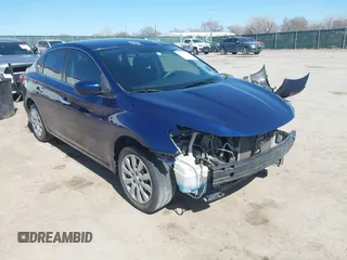 2016 Nissan Sentra S with VIN 3N1AB7AP1GY219667, listed as a IAAI auction lot 41735608 with 111,815 mi miles. Bid and sale history available at carsss.com. Image 1.