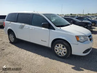 2018 Dodge Grand Caravan SE with VIN 2C7WDGBGXJR363479, listed as a Copart auction lot 50755495 with 239,265 mi miles and Clean Title. Bid and sale history available at carsss.com. Image 4.
