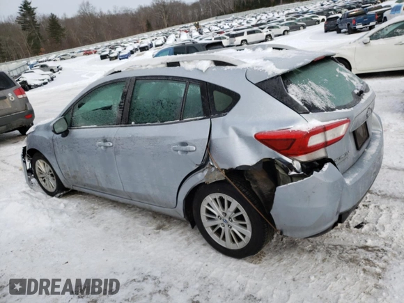 2018 Subaru Impreza Premium with VIN 4S3GTAB6XJ3752060, listed as a Copart auction lot 43488925 with 96,665 mi miles and Salvage Title. Bid and sale history available at carsss.com. Image 2.