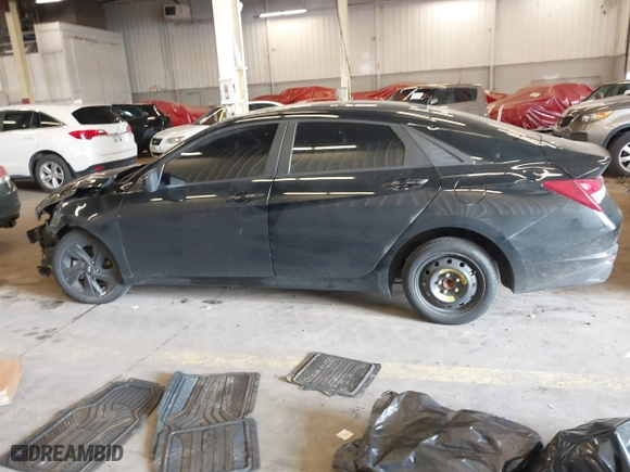 2021 Hyundai Elantra SEL with VIN KMHLM4AG9MU140904, listed as a IAAI auction lot 41742936 with 89,401 mi miles. Bid and sale history available at carsss.com. Image 13.