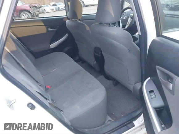 2013 Toyota Prius One with VIN JTDKN3DU9D5597277, listed as a IAAI auction lot 41240243 with 204,658 mi miles and . Bid and sale history available at carsss.com. Image 8.