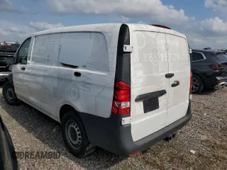 2023 Mercedes-Benz Metris Cargo with VIN W1YV0BEY3P4275604, listed as a Copart auction lot 54118775 with 38,783 mi miles and Salvage title. Bid and sale history available at DreamBid. Image 2.