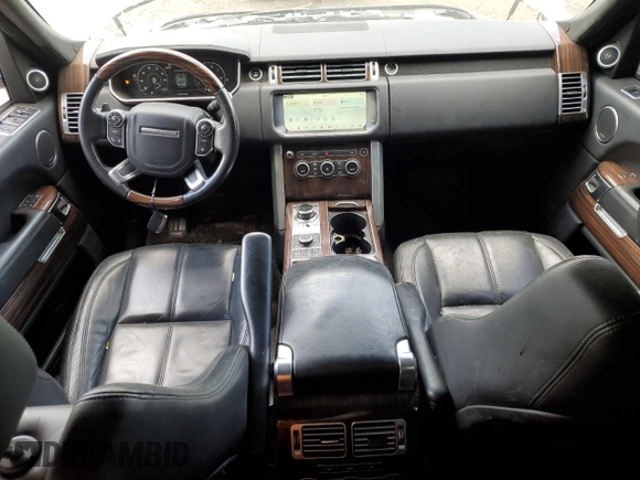 2017 Land Rover Range Rover with VIN SALGR2FV6HA358849, listed as a Copart auction lot 84686604 with 105,763 mi miles and Clean title. Bid and sale history available at DreamBid. Image 8.