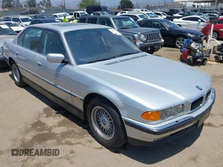 2000 BMW 7 Series 740iL with VIN WBAGH8341YDP14211, listed as a IAAI auction lot 42671152 with 247,472 mi miles and . Bid and sale history available at DreamBid. Image 1.