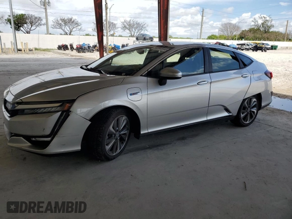 2018 Honda Clarity Plug-In Hybrid with VIN JHMZC5F17JC008428, listed as a Copart auction lot 58894844 with 37,459 mi miles and Salvage Title. Bid and sale history available at carsss.com. Image 1.