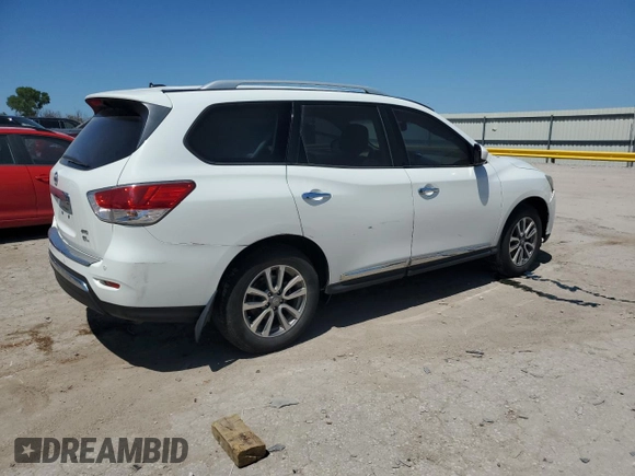 2015 Nissan Pathfinder SL with VIN 5N1AR2MM9FC653318, listed as a Copart auction lot 61610125 with 147,578 mi miles and Salvage title. Bid and sale history available at DreamBid. Image 3.