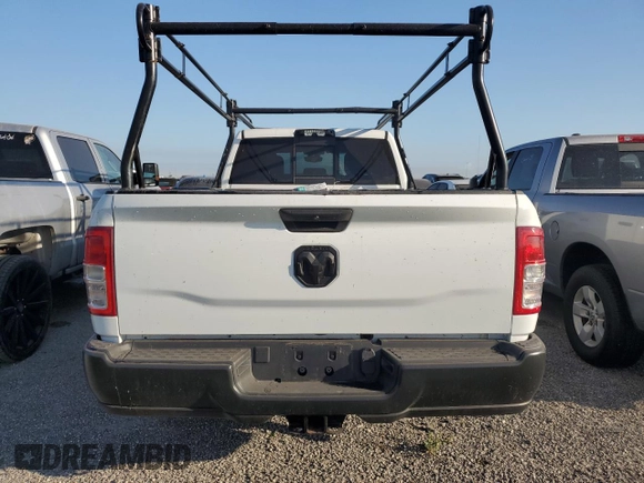 2023 Ram 2500 Tradesman with VIN 3C6UR4HJ6PG609800, listed as a Copart auction lot 74790674 with 8,111 mi miles and Non Repairable. Bid and sale history available at carsss.com. Image 6.