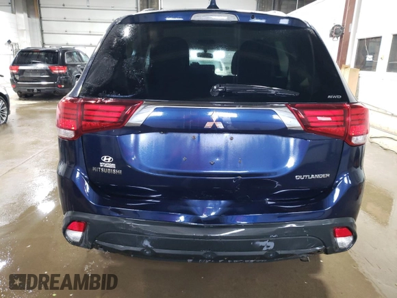 2018 Mitsubishi Outlander ES with VIN JA4AZ3A38JZ058630, listed as a Copart auction lot 57361235 with 126,132 mi miles and Clean title. Bid and sale history available at DreamBid. Image 6.