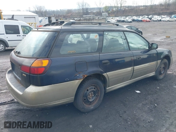 2002 Subaru Legacy Outback with VIN 4S3BH675527625204, listed as a IAAI auction lot 42022465 with 255,720 mi miles and . Bid and sale history available at DreamBid. Image 4.