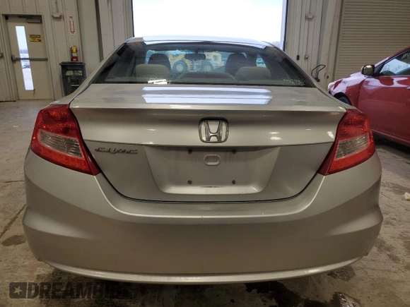 2012 Honda Civic Cpe LX with VIN 2HGFG3B55CH555303, listed as a Copart auction lot 47958834 with 232,882 mi miles and Non Repairable. Bid and sale history available at carsss.com. Image 6.