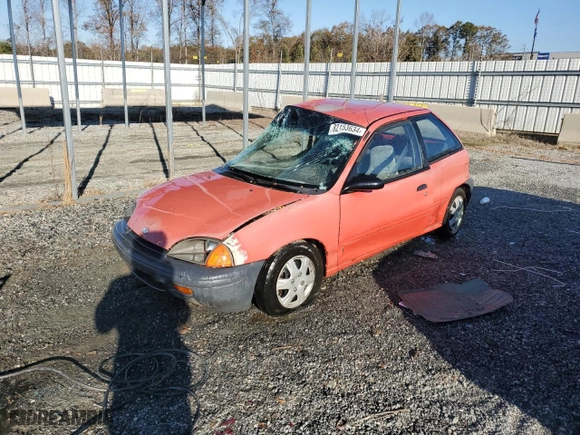 1995 Chevrolet Metro with VIN 2C1MR2268S6758695, listed as a Copart auction lot 82153634 with NaN miles and Non Repairable. Bid and sale history available at carsss.com. Image 1.