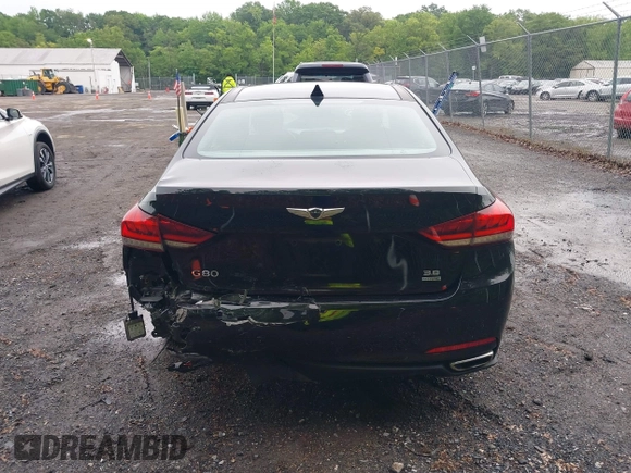 2017 Genesis G80 3.8L with VIN KMHGN4JE0HU171817, listed as a IAAI auction lot 42247623 with 93,048 mi miles and . Bid and sale history available at DreamBid. Image 17.
