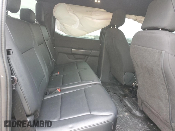 2023 Ford F-150 with VIN 1FTFW1P85PKD23050, listed as a Copart auction lot 48001595 with 42,427 mi miles and Salvage title. Bid and sale history available at DreamBid. Image 10.