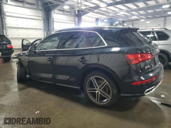 2018 Audi SQ5 Premium Plus with VIN WA1A4AFY7J2200661, listed as a Copart auction lot 67159764 with 69,524 mi miles and Salvage Title. Bid and sale history available at DreamBid. Image 2.