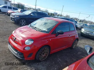 2013 FIAT 500 Abarth with VIN 3C3CFFFH5DT743455, listed as a IAAI auction lot 41995142 with 117,071 mi miles and . Bid and sale history available at DreamBid. Image 14.