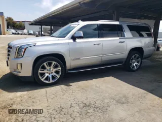2016 Cadillac Escalade ESV Luxury Collection z VIN 1GYS4HKJXGR388002, wystawiony jako Copart lot #60506725 z przebiegiem 128 597 mil mil oraz Czysty tytuł • Clean title. Historia ofert i sprzedaży dostępna na DreamBid. Obrazek 1.