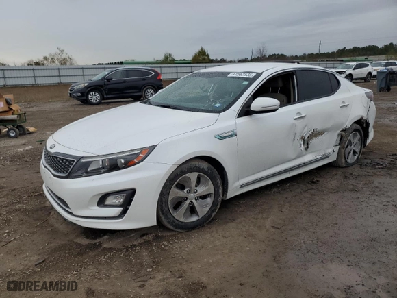 2016 Kia Optima Hybrid with VIN KNAGM4AD0G5092426, listed as a Copart auction lot 41562535 with NaN miles and Salvage Title. Bid and sale history available at carsss.com. Image 1.