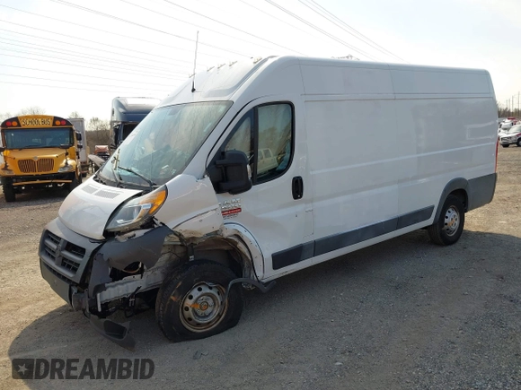 2018 Ram ProMaster Cargo with VIN 3C6URVJG1JE152160, listed as a IAAI auction lot 41758214 with 91,856 mi miles. Bid and sale history available at carsss.com. Image 18.