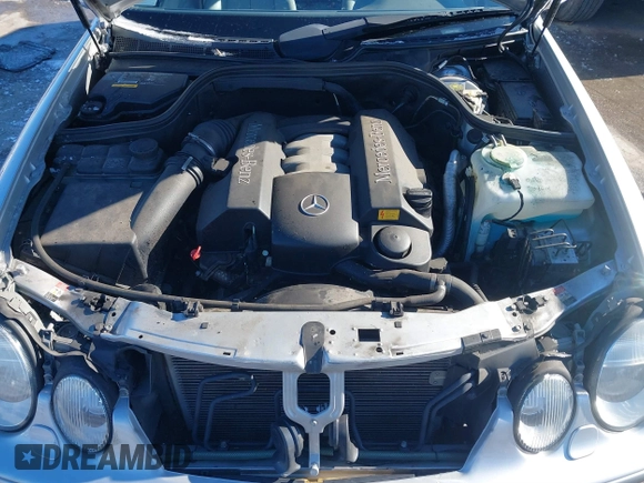 2002 Mercedes-Benz CLK 320/430 with VIN WDBLK65G82T102405, listed as a IAAI auction lot 41225601 with 63,800 mi miles and . Bid and sale history available at DreamBid. Image 10.