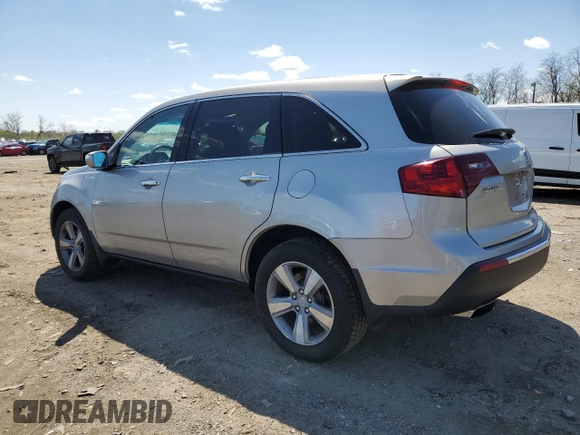 2012 Acura MDX with VIN 2HNYD2H26CH507620, listed as a Copart auction lot 52337315 with 121,624 mi miles and Salvage title. Bid and sale history available at DreamBid. Image 2.