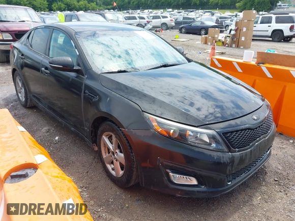 2014 Kia Optima LX with VIN 5XXGM4A73EG322529, listed as a IAAI auction lot 42610691 with 149,546 mi miles and . Bid and sale history available at DreamBid. Image 1.