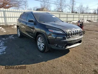 2015 Jeep Cherokee Limited with VIN 1C4PJMDB2FW768924, listed as a Copart auction lot 89294785 with 168,422 mi miles and Salvage Title. Bid and sale history available at carsss.com. Image 10.