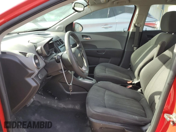 2015 Chevrolet Sonic LT with VIN 1G1JC5SH8F4162447, listed as a Copart auction lot 82182954 with 114,956 mi miles and Salvage Title. Bid and sale history available at DreamBid. Image 7.