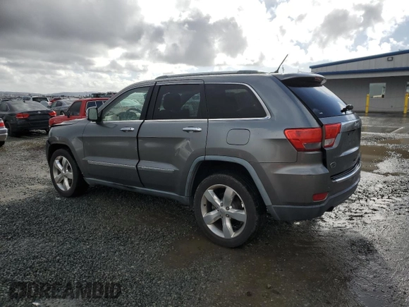 2012 Jeep Grand Cherokee Overland with VIN 1C4RJECT4CC137792, listed as a Copart auction lot 48070625 with 150,082 mi miles and Salvage Title. Bid and sale history available at carsss.com. Image 2.