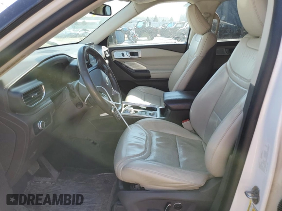2020 Ford Explorer Platinum with VIN 1FM5K8HC9LGB96797, listed as a Copart auction lot 48329535 with 101,395 mi miles and Salvage Title. Bid and sale history available at carsss.com. Image 7.