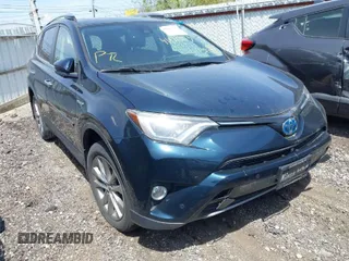 2017 Toyota RAV4 Hybrid Limited with VIN JTMDJREVXHD072464, listed as a IAAI auction lot 41921253 with 96,203 mi miles. Bid and sale history available at carsss.com. Image 1.