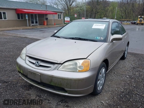 2002 Honda Civic EX with VIN 1HGEM22962L100284, listed as a IAAI auction lot 42094951 with 180,505 mi miles. Bid and sale history available at carsss.com. Image 13.