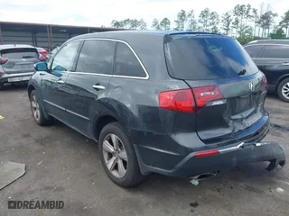 2013 Acura MDX with VIN 2HNYD2H25DH516861, listed as a IAAI auction lot 41986459 with 203,126 mi miles. Bid and sale history available at carsss.com. Image 3.