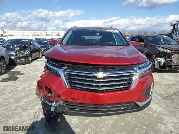 2022 Chevrolet Equinox Premier with VIN 2GNAXNEVXN6150821, listed as a Copart auction lot 85055604 with 10,933 mi miles and Salvage Title. Bid and sale history available at carsss.com. Image 5.