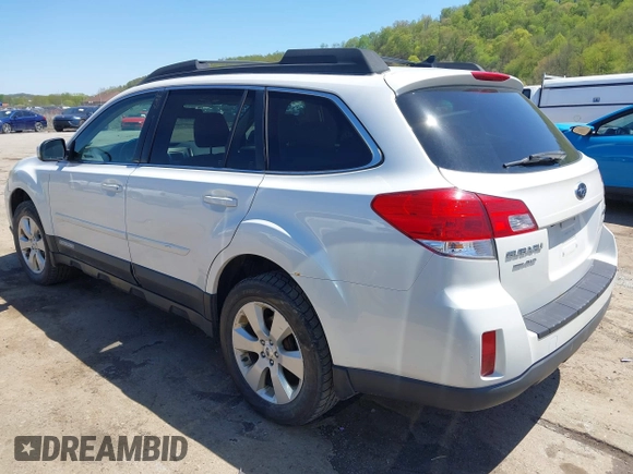 2012 Subaru Outback 2.5i Limited with VIN 4S4BRBKC9C3297009, listed as a IAAI auction lot 42125229 with 157,474 mi miles. Bid and sale history available at carsss.com. Image 3.