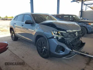 2024 Volkswagen Atlas SE with VIN 1V2KE2CA7RC253191, listed as a Copart auction lot 55147875 with 4,417 mi miles and Salvage title. Bid and sale history available at DreamBid. Image 4.